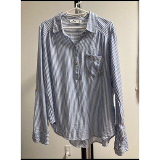 ホリスター(Hollister)のHollister ホリスター ストライプシャツ(シャツ/ブラウス(長袖/七分))