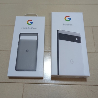 グーグル(Google)のGoogke Pixel 6a 128GB ホワイト(スマートフォン本体)