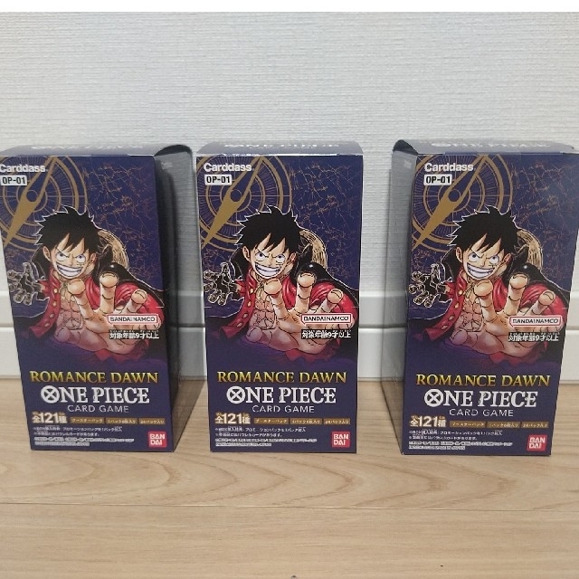 大人気 PIECE ONE - DAWN 【新品未使】ワンピース カードゲーム 3BOX