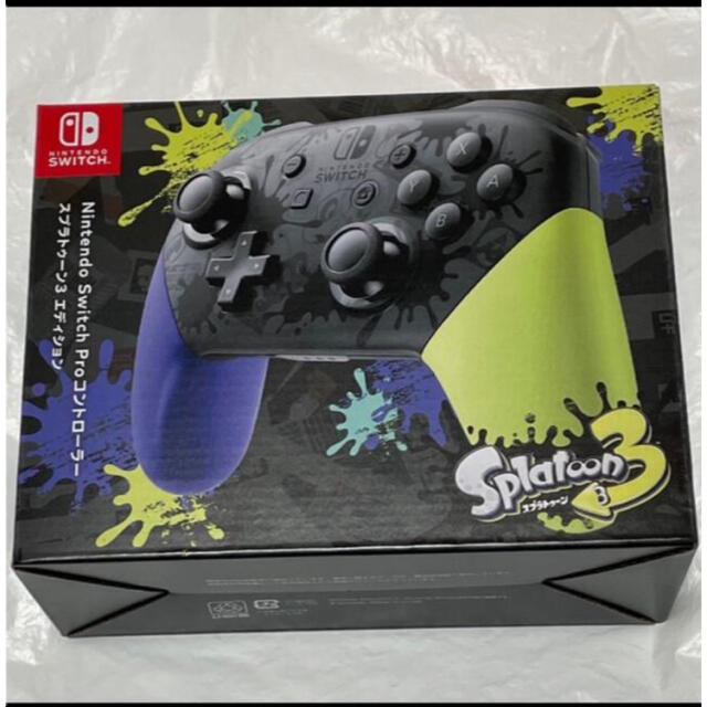 Nintendo Switch Proコントローラースプラトゥーン3エディション - テニス Nintendo Switch Proコントローラースプラトゥーン3エディション - テニス