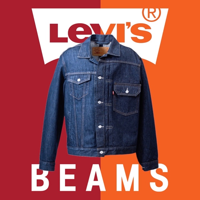 levis beamsコラボ　denim jacket デニムジャケット