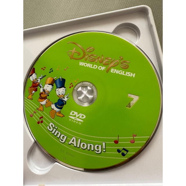 Disney(ディズニー)のシングアロング　新子役DVD CD 状態良好☆ キッズ/ベビー/マタニティのおもちゃ(知育玩具)の商品写真