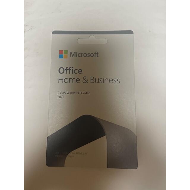 【新品MicrosoftOffice Home&Business2021 2台可スマホ/家電/カメラ
