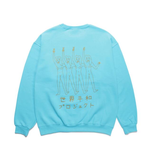 WACKO MARIA 世界平和プロジェクト SWEAT SHIRT XL 12