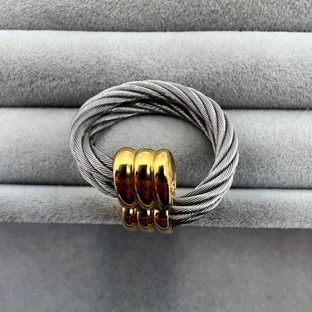 美品】フィリップシャリオール ワイヤーリング - www