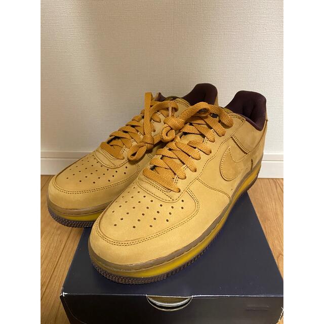 NIKE(ナイキ)のNIKE AIR FORCE 1 WHEAT MOCHA 26cm 新品未使用 メンズの靴/シューズ(スニーカー)の商品写真