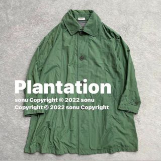 プランテーション(Plantation)のPlantation プランテーション 裏地付き ステンカラー コート M(その他)