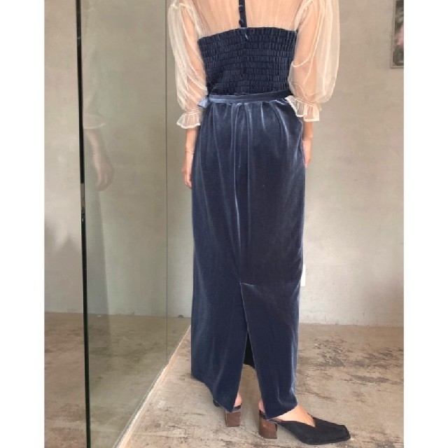 Ameri VINTAGE - Ameri【タグ付未使用品】チュール ベロア Ameri VINTAGE - Ameri【タグ付未使用品】チュール ベロア