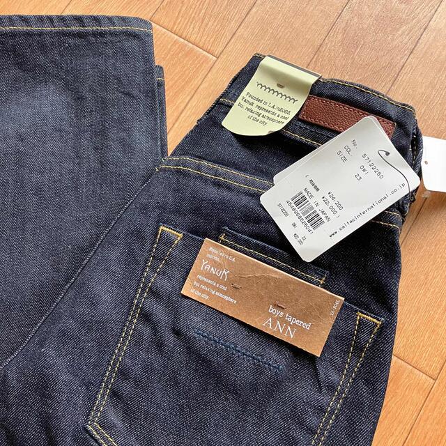 新品タグ付き　YANUK boys tapered ANN 2