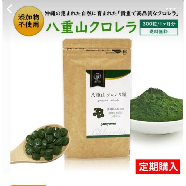 八重山クロレラ　無添加　100粒 食品/飲料/酒の健康食品(その他)の商品写真