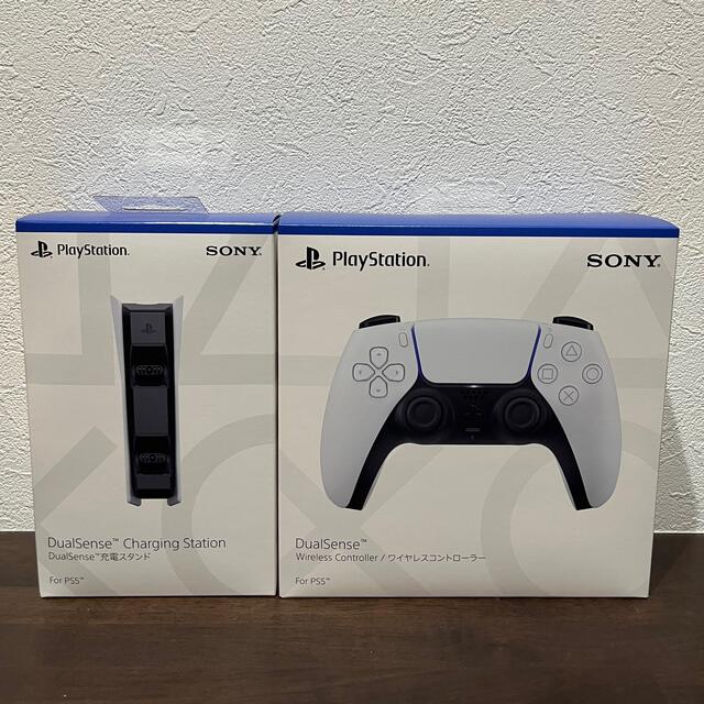 PS5コントローラー（純正）＋充電スタンド（純正）