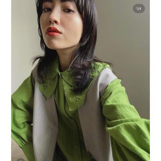 アメリヴィンテージ(Ameri VINTAGE)のAmeri vintage 2WAY LADY BLOUSE WITH VEST(シャツ/ブラウス(長袖/七分))