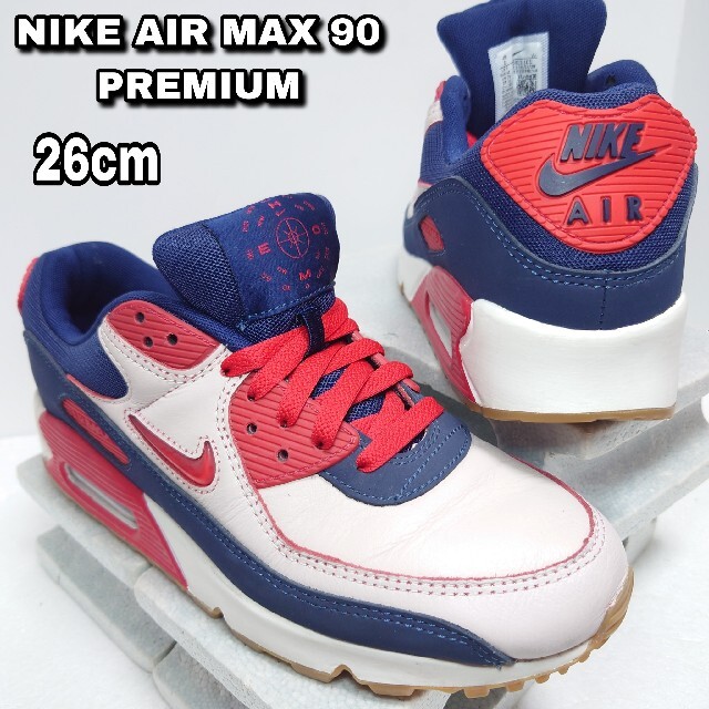 NIKE(ナイキ)の26cm【NIKE AIR MAX 90 PREMIUM】エアマックス90 メンズの靴/シューズ(スニーカー)の商品写真