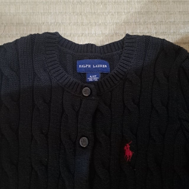 Ralph Lauren(ラルフローレン)のラルフローレン⭐カーディガン キッズ/ベビー/マタニティのキッズ服女の子用(90cm~)(カーディガン)の商品写真