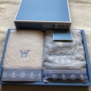 ウェッジウッド(WEDGWOOD)の❤️ウエッジウッド ❤️ウォッシュタオル❤️2枚セット❤️(タオル/バス用品)