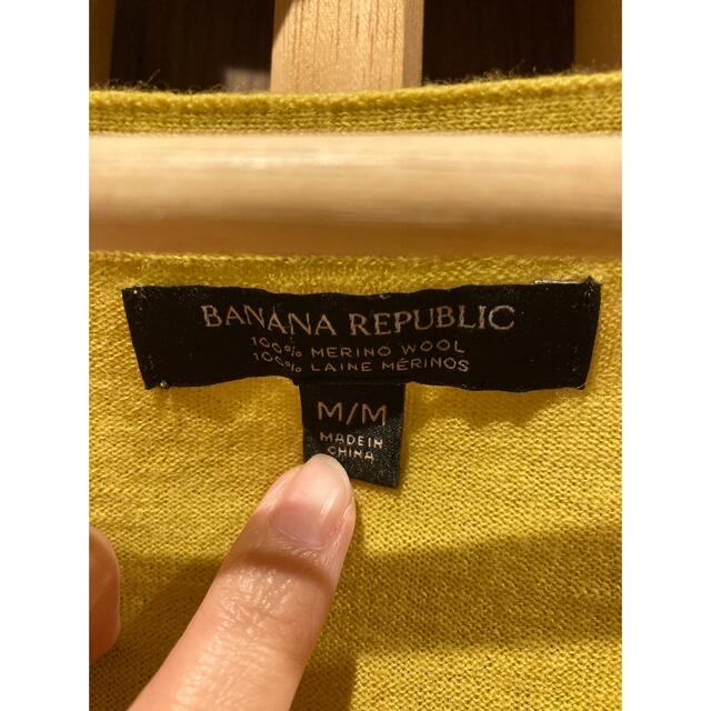 Banana Republic(バナナリパブリック)のBanana Republic からし色ニット レディースのトップス(ニット/セーター)の商品写真