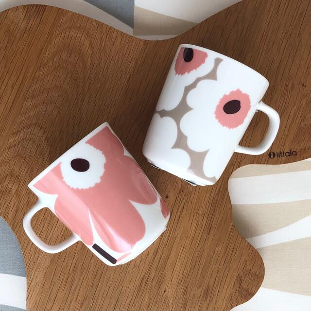 新品 2個セット marimekko UNIKKO ウニッコ マグカップ