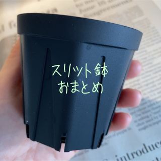 【スリット鉢】おまとめ★お試しセットと10個セット【新品】ブラック(プランター)