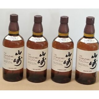 日本代理店正規品 サントリー ウイスキー山崎 NV 700ml4本セット