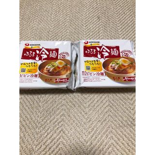 【m.様専用】農心　ふるる冷麺　ビビン冷麺 辛口　2袋(麺類)