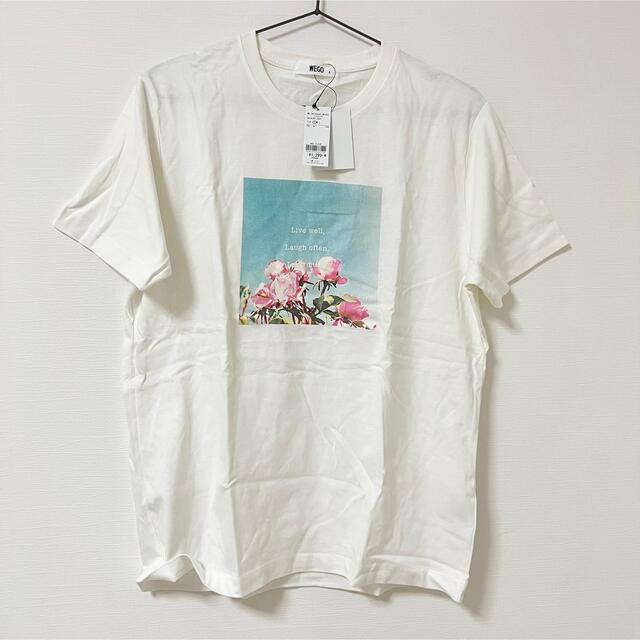 WEGO(ウィゴー)の新品＊wego＊バラフォトTシャツ メンズのトップス(Tシャツ/カットソー(半袖/袖なし))の商品写真