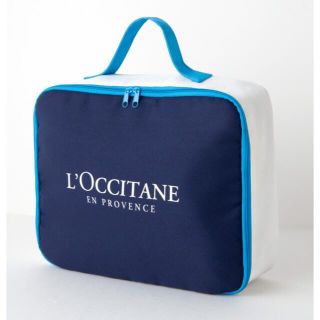 ロクシタン(L'OCCITANE)の付録のみ　ロクシタン ホイップシア 大型ガーメントケース 新品未使用未開封(旅行用品)