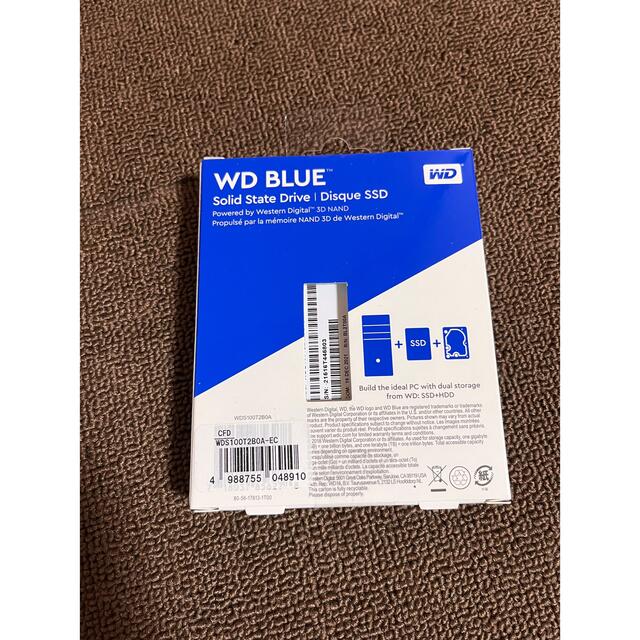 WESTERN DIGITAL WD Blue SSD 1T スマホ/家電/カメラのPC/タブレット(PCパーツ)の商品写真