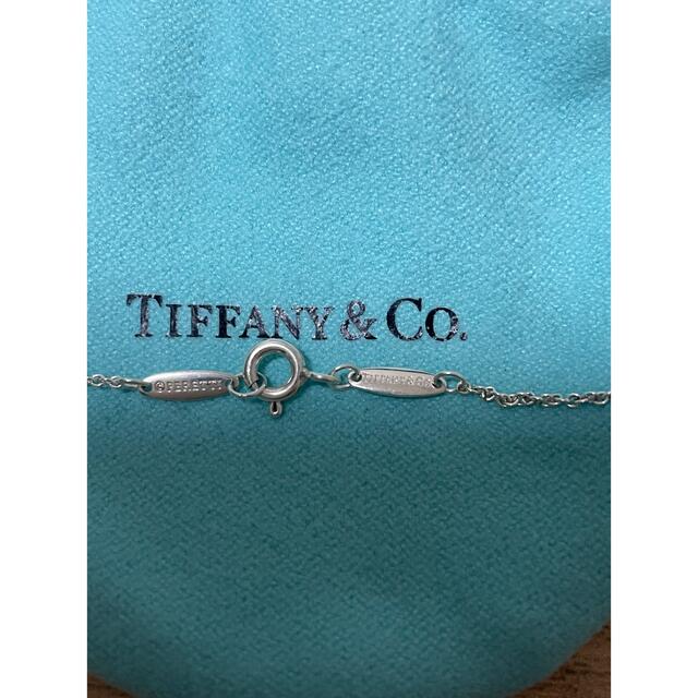 Tiffany ネックレス　バイザヤード　ダイアモンド　0.05ct 5