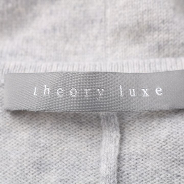 Theory luxe(セオリーリュクス)のセオリーリュクス ニットワンピース 薄手 ロング丈 ラウンドネック カシミヤ100%  レディース 38サイズ グレー theory luxe レディースのワンピース(その他)の商品写真