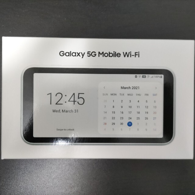 Galaxy 5G mobile Wi-Fi SCR01SWU ホワイト