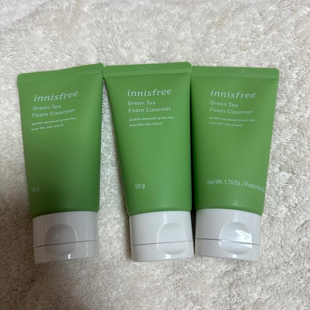 Innisfree(イニスフリー)のinnisfree green tea form cleanser コスメ/美容のスキンケア/基礎化粧品(洗顔料)の商品写真