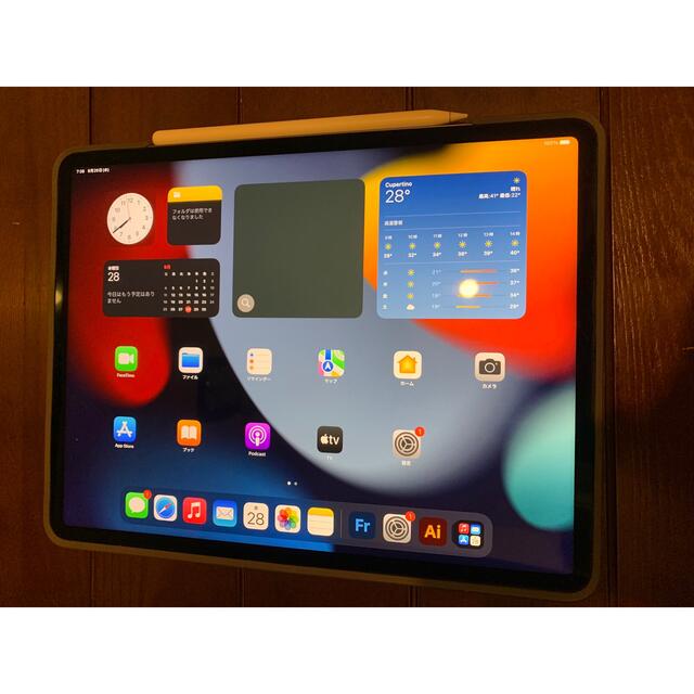 最安値挑戦!】 iPad アップル Pro スペースグレイ 128GB 第5世代 12.9