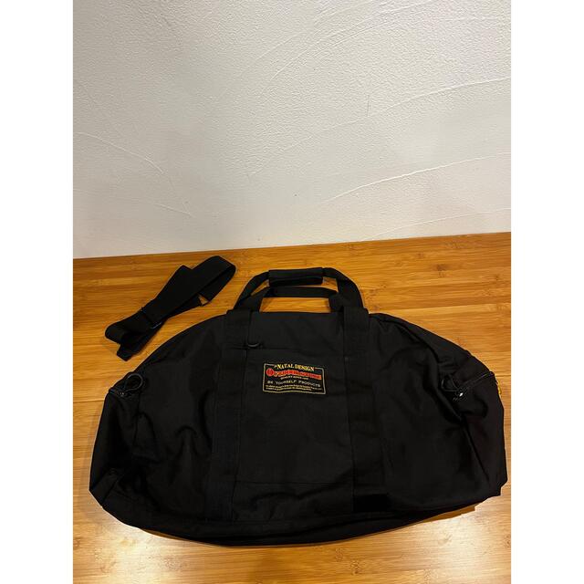 イニシャル NATAL DESIGN 完売KAMPING DUFFLE BAG BLACK | skien