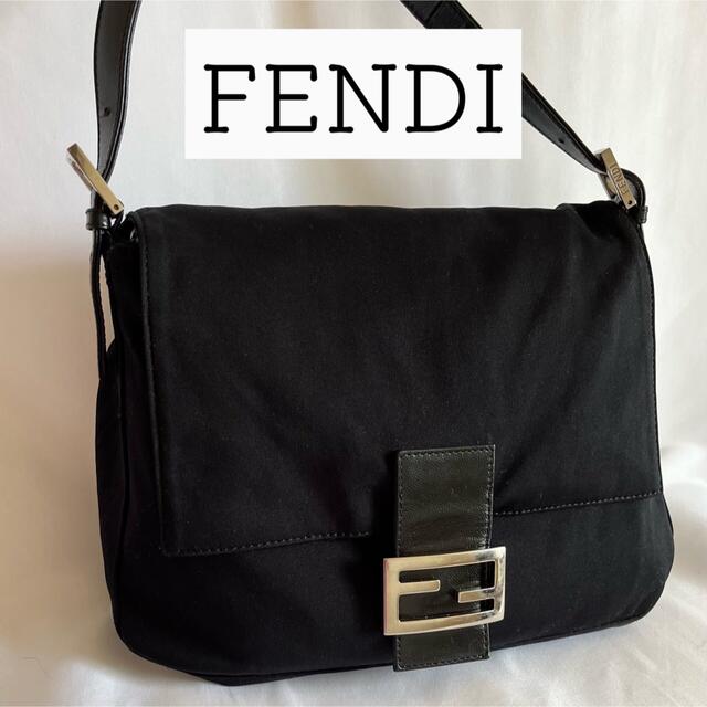 特別特価 FENDI フェンディ マンマバケット マンマ ブラック バッグ レディース