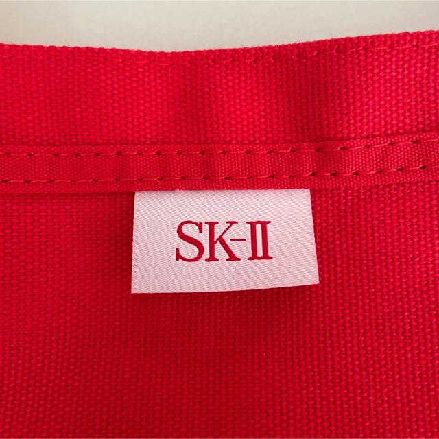 SK-II(エスケーツー)のSK-II トートバッグ エコバッグ レッド レディースのバッグ(トートバッグ)の商品写真