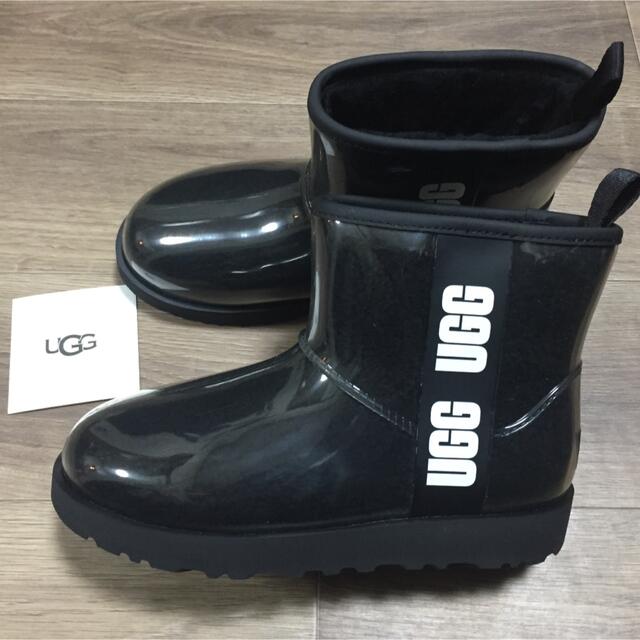 UGG - 新品未使用!正規品UGGクラシッククリアミニ(レインブーツ