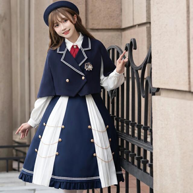 初売り 軍服 ワンピース ロリータ コスプレ レディース ハロウィン
