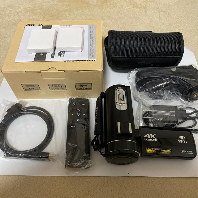 ビデオカメラ 4K 高画質 HD Wi-Fi ビデオカメラ ビデオカメラ 4K 高画質 HD Wi-Fi ビデオカメラ
