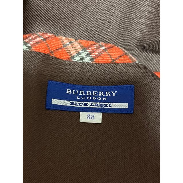 売上ランキング BURBERRYバーバリーブルーレーベル ミニスカート 38