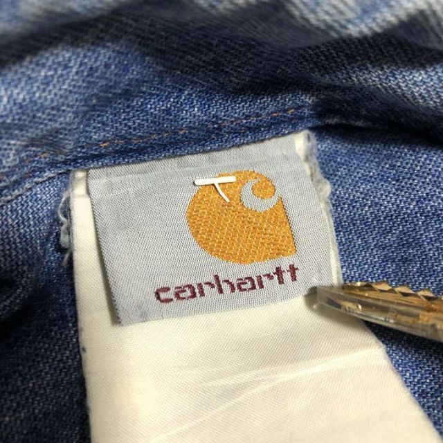 carhartt - カーハート☆デニムシャツ 古着ゆるだぼ ワーク carhartt - カーハート☆デニムシャツ 古着ゆるだぼ ワーク