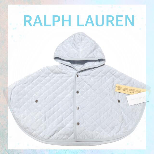 Ralph Lauren(ラルフローレン)の【のん様専用】　RALPH LAUREN ベビー　ポンチョ　ケープ　75  キッズ/ベビー/マタニティのベビー服(~85cm)(ジャケット/コート)の商品写真