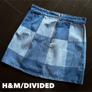 エイチアンドエム(H&M)のH&M/DIVIDEシリーズ【未使用/タグなし】38（11号）デニムスカート(ミニスカート)