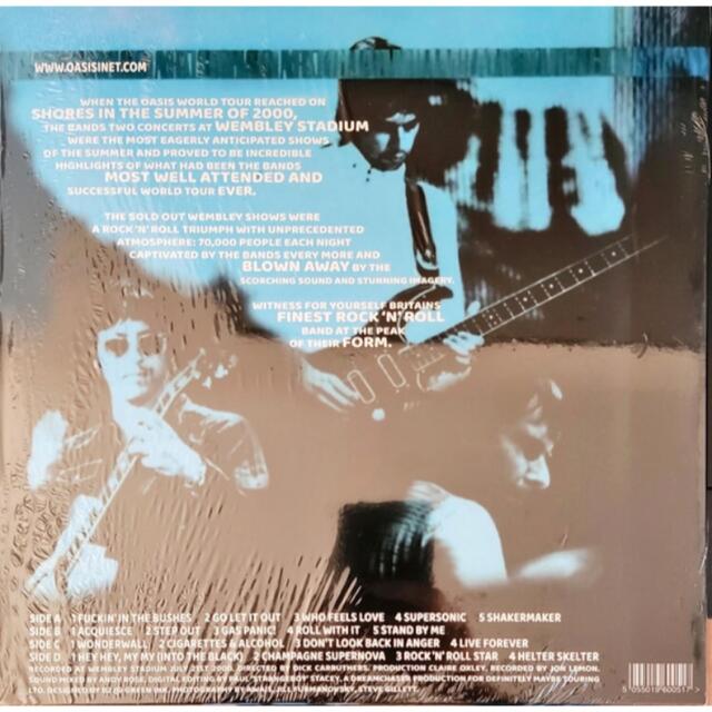 Oasis Familiar To Millions 2LP レコード オアシス Oasis Familiar To Millions 2LP レコード オアシス