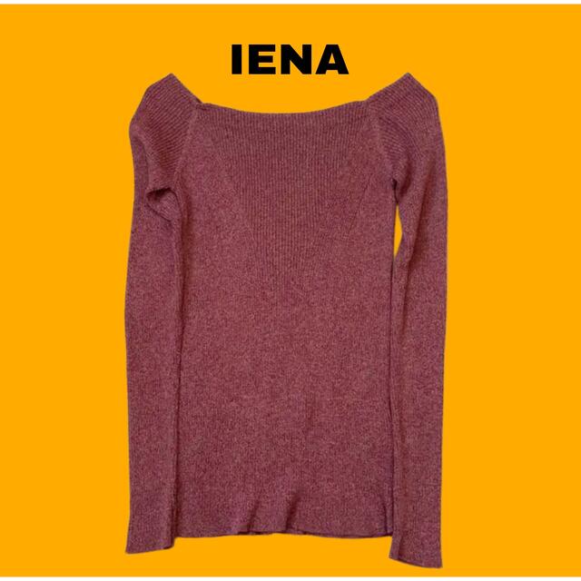 IENA(イエナ)のイエナ　IENA  イエナ　ニット　赤 レディースのトップス(ニット/セーター)の商品写真