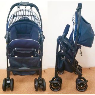 combi - 【美品】コンビベビーカー メチャカルハンディオート4キャス