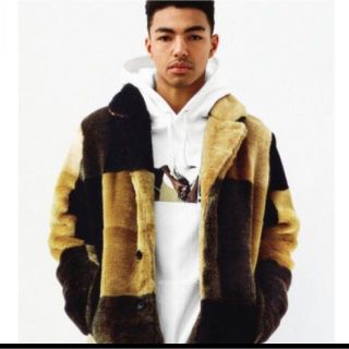 シュプリーム(Supreme)のSupreme シュプリーム Faux Fur Coat フェイクファーコート(毛皮/ファーコート)