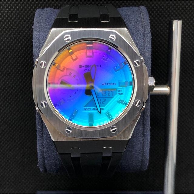 GA-2100本体付き ラバーベルトセット カシオーク カスタム Gショック 1