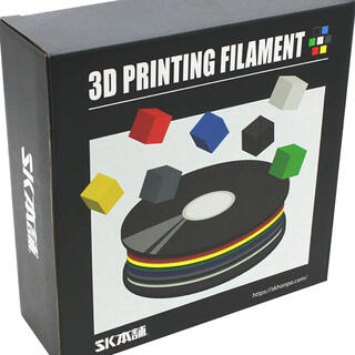 3DプリンターPLA フィラメント造形材料 高精度(500g マット,黒色)(各種パーツ)
