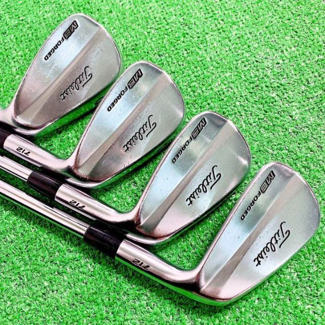 程度良好】タイトリスト MB 712 FORGED アイアン 3-P 8本 - www 純正販売店舗 タイトリストMB 4番アイアンDG 712 クラブ
