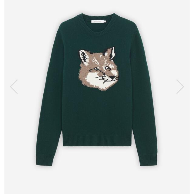 maisonkitsune BIG FOX HEAD PULLOVER S